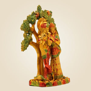Brass Radha Krishna Murti