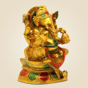 Brass Ganesha Statue