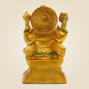 Brass Ganesha Statue