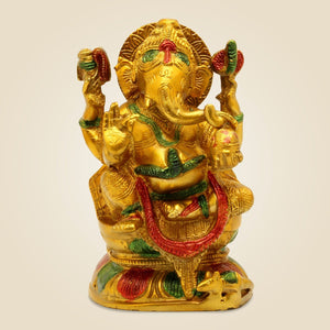 Brass Ganesha Statue