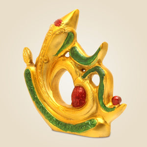 Brass Om Ganesha