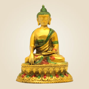Brass Buddha Murti