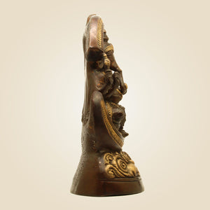 Brass Ganesh With Om