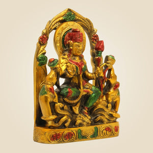 Brass Gajlaxmi Idol