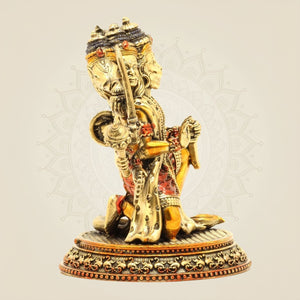 Colored Panchmukhi Hanuman Idol