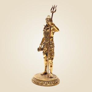 Brass Shiva