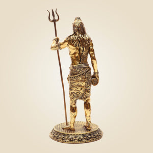 Brass Shiva