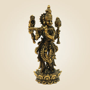 Bronze Krishna Statue