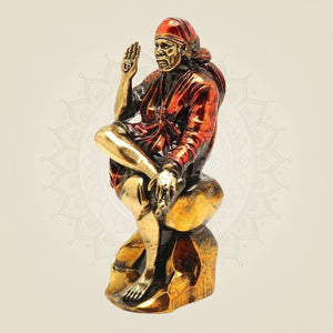 Brass Sai Baba Idol