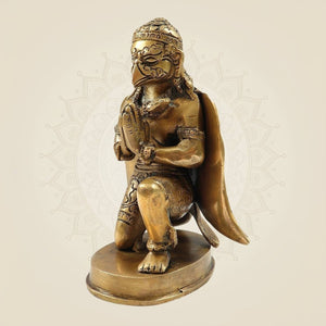 6-inch Sacred Brass Garuda Statue