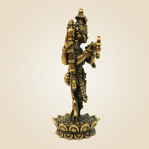 Bronze Krishna Idol