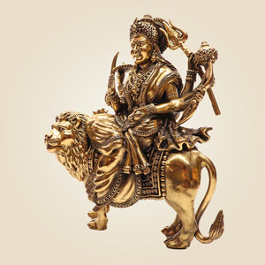 Brass Durga Maa