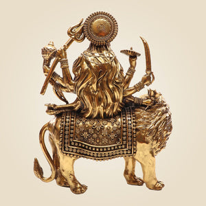 Brass Durga Maa
