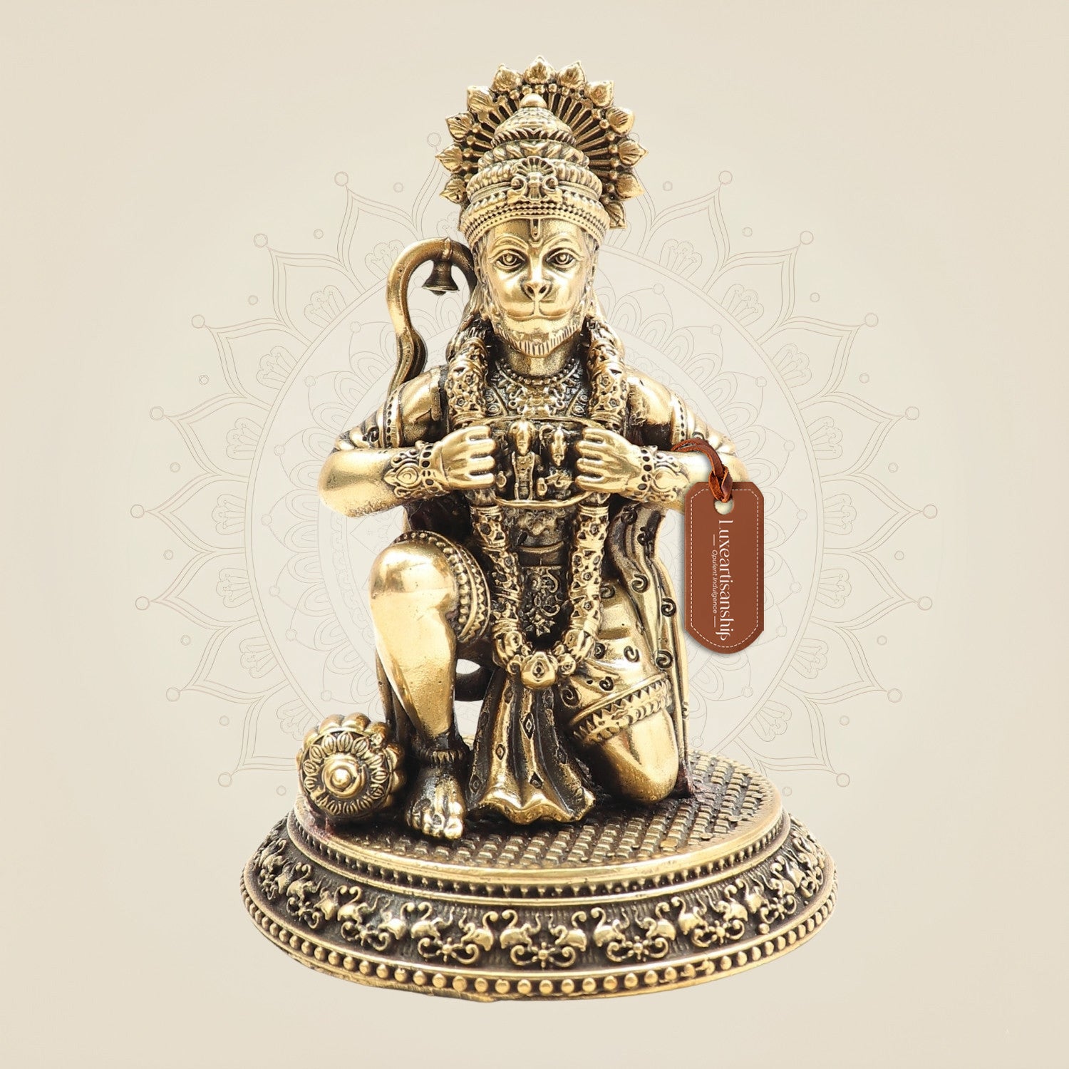 Brass Hanuman Idol