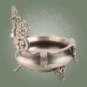 Brass Silver - Finish Urli Bowl