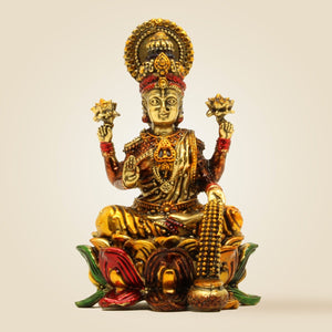 Laxmi Brass Statue