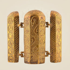 7.5" Folding Ganesha Murti