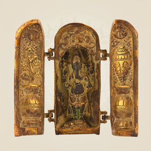 7.5" Folding Ganesha Idol