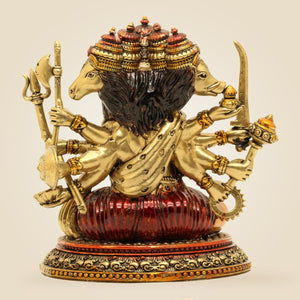 Panchmukhi Hanuman Brass Idol