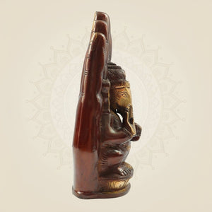 Embossed on Hand β Divine Ganesh Murti