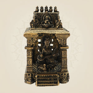 Bronze Saraswati Temple Idol