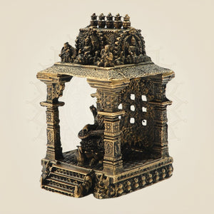 Bronze Saraswati Bronze Temple Statue