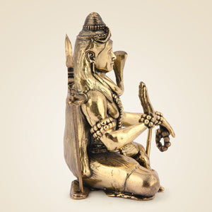 Pure Brass Lord Shiva