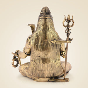 Pure Brass Lord Shiva