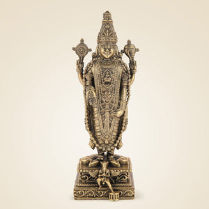 Brass Tirupati Balaji Idol