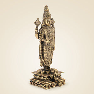 Brass Tirupati Balaji Statue