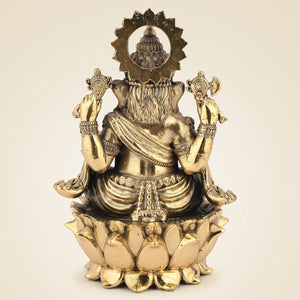 Ganesha Brass Idol