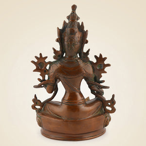 Pure Brass Goddess Tara