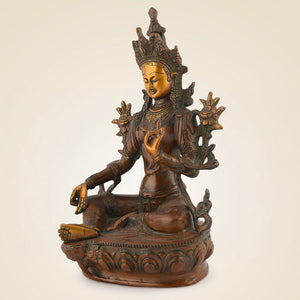 Pure Brass Goddess Tara