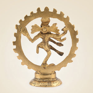 Nataraja Idol in Pure Brass Handcrafted