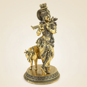 Brass Krishna