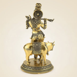 Brass Krishna
