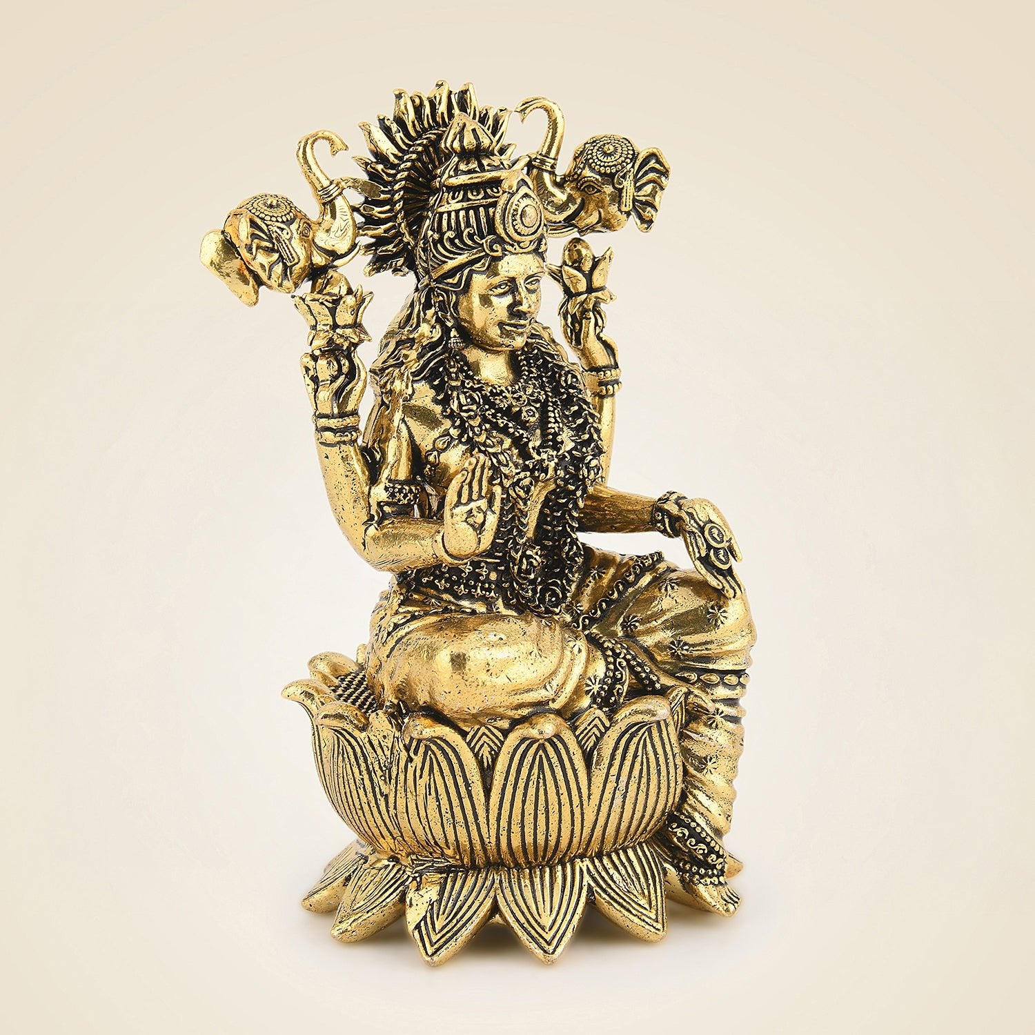 Brass Gajalaxmi