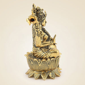 Brass Gajalaxmi
