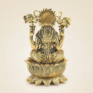 Brass Gajalaxmi