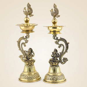 Brass Diya Stand