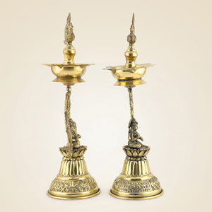 Brass Diya Stand