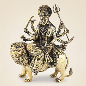 Brass Durga Mata