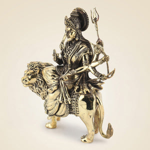 Brass Durga Mata