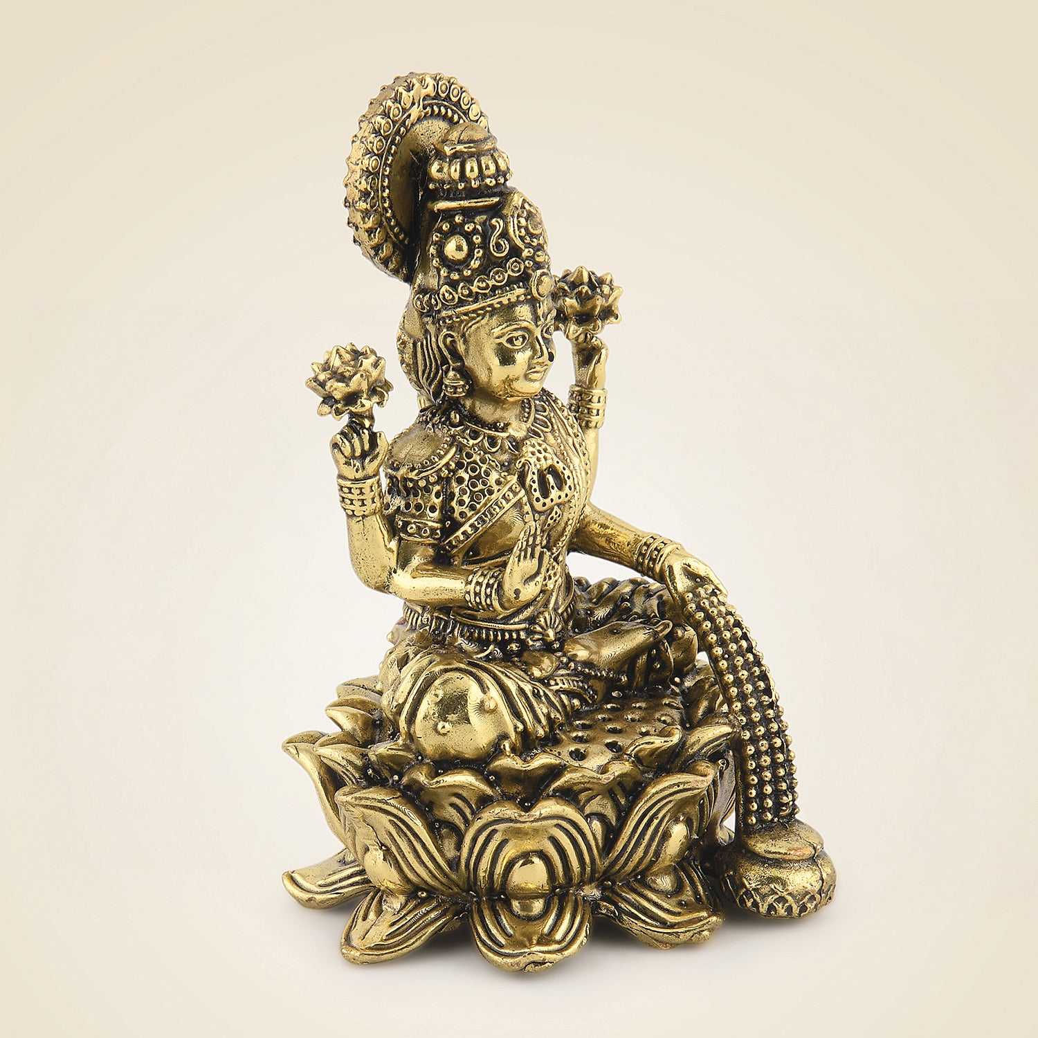 Brass Laxmi Murti