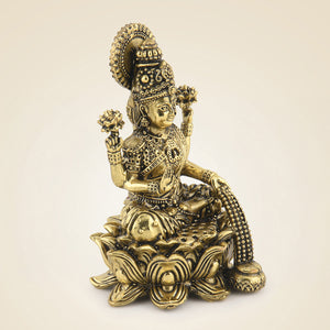 Brass Laxmi Murti