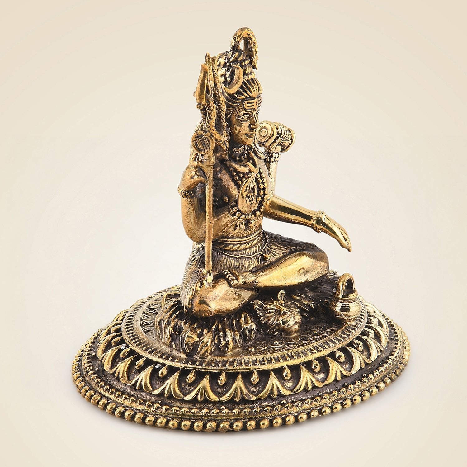 Brass Shiva