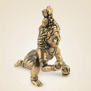 Brass Kanha Idol