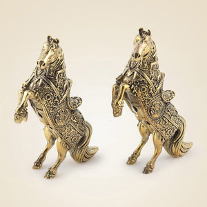 Brass Horses pair