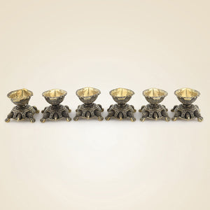 Brass Tortoise Diya