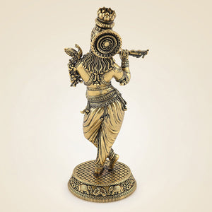 Krishna Brass Idol
